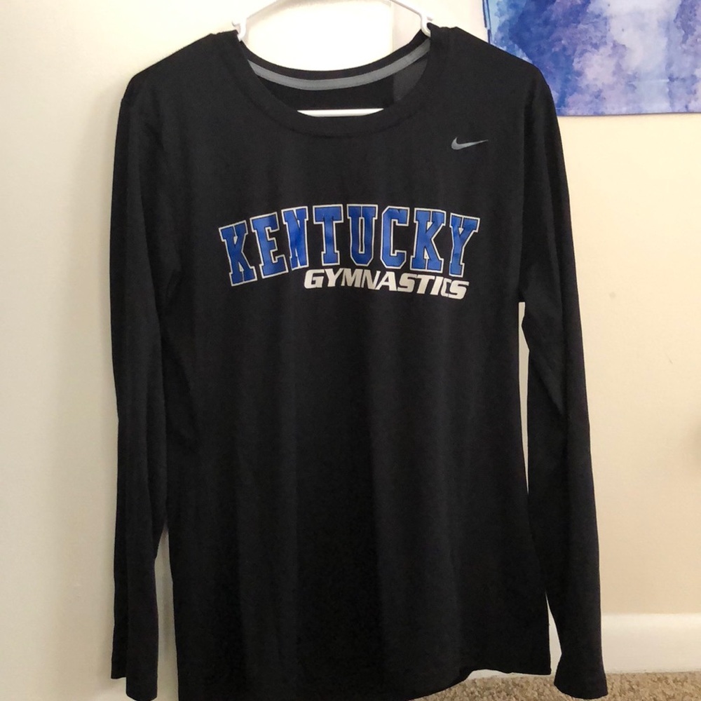 UK gymnastics Nike dri-fit long sleeve